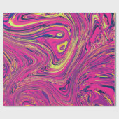 Psychedelic Wrapping Paper Cadeaupapier (Vlak)