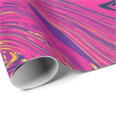 Psychedelic Wrapping Paper Cadeaupapier (Rol Hoek)
