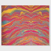 Psychedelic Wrapping Paper Cadeaupapier (Vlak)