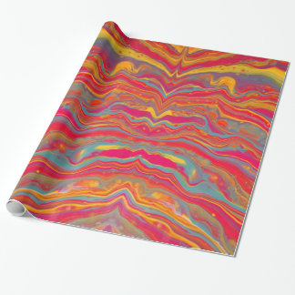 Psychedelic Wrapping Paper Cadeaupapier