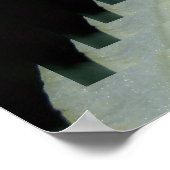 Psychedelic Yellow Lily Poster (Hoek)