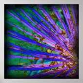 Psychedelic Yucca Inverted Poster (Voorkant)