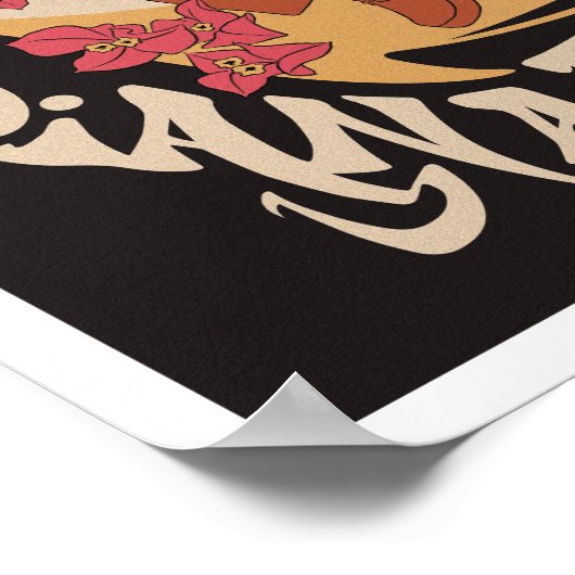 Psychedelic Zamrock WITCH Indianapolis Poster (Hoek)