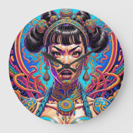 Psychedelic zeg wat! Kunst Grote Klok