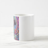 Psychedelic zeg wat! Kunst Koffiemok (Center)