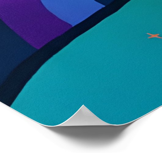 Psychedelic Zen Buddha - Third Eye Cosmic Vibratio Poster (Hoek)