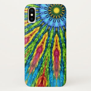 Psychedelic Zen Sun Myriad Mandala Hoesje