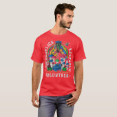 Psychedelica Onderzoeksvrijwilliger T-shirt (Voorkant volledig)