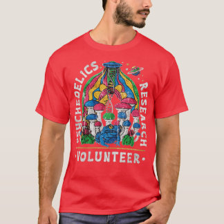 Psychedelica Onderzoeksvrijwilliger T-shirt