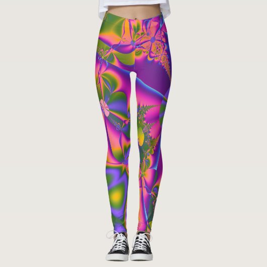 PsychedelicGardening Leggings (Voorkant)
