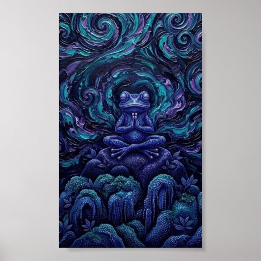 PsychedelicWaves Poster (Voorkant)