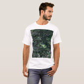 Psychedelisch Abstract Code1 T-shirt (Voorkant volledig)