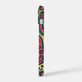 Psychedelisch Abstract iPhone 15 Case (Linkerkant)