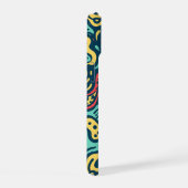 Psychedelisch Abstract iPhone 15 Case (Rechterkant)