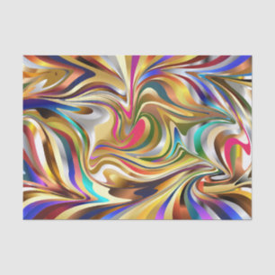 psychedelisch abstract tissuepapier