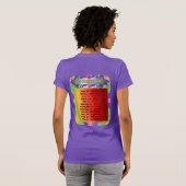 psychedelisch concert t-shirt (Achterkant volledig)