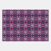 Psychedelisch Fractal Flower Wrapping Paper (Voorkant 2)