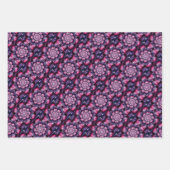 Psychedelisch Fractal Flower Wrapping Paper (Voorkant)