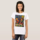 Psychedelisch fruit 4 t-shirt (Voorkant volledig)