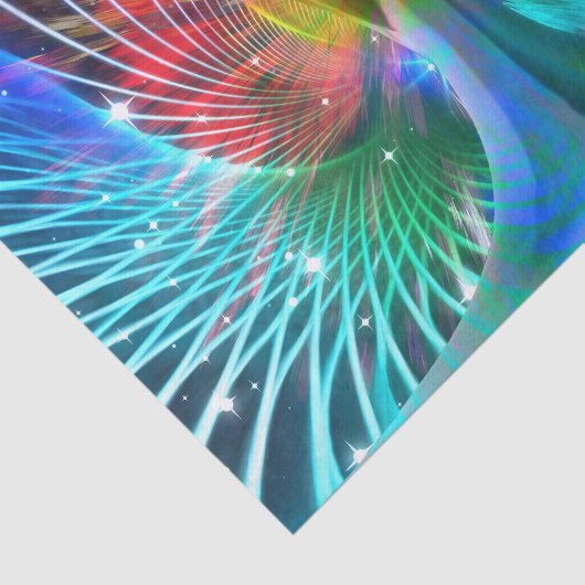 psychedelisch geltissuepapier tissuepapier (Detail)