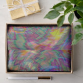 psychedelisch geruit tissuepapier (Geschenk)