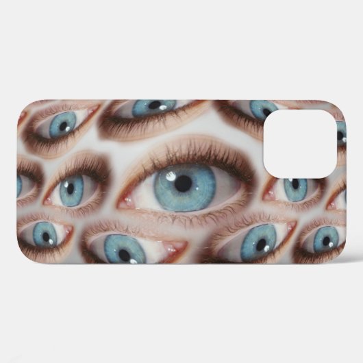 Psychedelisch gezichtsvermogen: Abstracte oogillus Case-Mate iPhone Case (Achterkant (horizontaal))