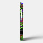 Psychedelisch GOA OM-patroon Aangepaste naam Case-Mate iPhone Case (Achterkant / Links)