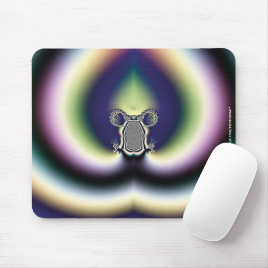 Psychedelisch Hart Muismat (Met muis)