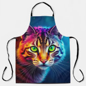 psychedelisch katten schort (Voorkant)