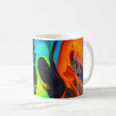 Psychedelisch Koffiemok (Voorkant rechts)