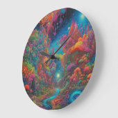 Psychedelisch Landschap Grote Klok (Hoek)