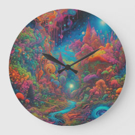 Psychedelisch Landschap Grote Klok