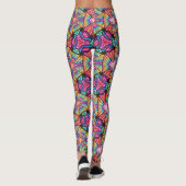 psychedelisch leggings (Achterkant)