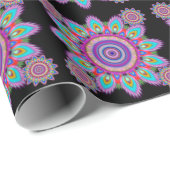 Psychedelisch mandala cadeaupapier (Rol Hoek)