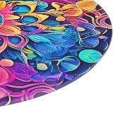 Psychedelisch Mandala-ontwerp Snijplank (Hoek)