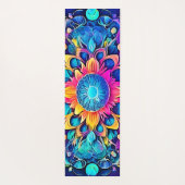 Psychedelisch Mandala-ontwerp Yogamat (Achterkant)