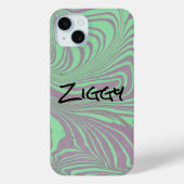 Psychedelisch marmeren ontwerp Case-Mate iPhone case (Achterkant)