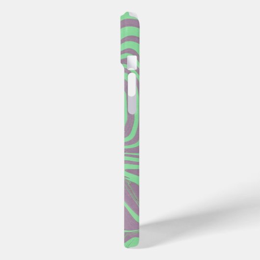 Psychedelisch marmeren ontwerp Case-Mate iPhone case (Achterkant / Links)