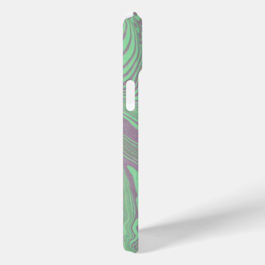 Psychedelisch marmeren ontwerp Case-Mate iPhone case (Achterkant / Rechts)