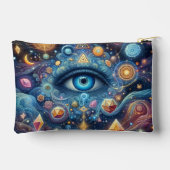 Psychedelisch Mystiek Oog Etui (Achterkant)