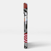 Psychedelisch oogpatroon - Art Phone Case iPhone Hoesje (Linkerkant)