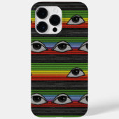 Psychedelisch oogpatroon Case-Mate iPhone case (Achterkant)