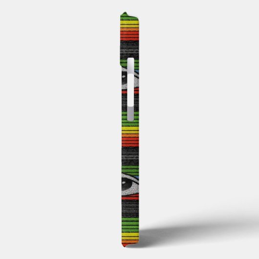Psychedelisch oogpatroon Case-Mate iPhone case (Achterkant / Links)