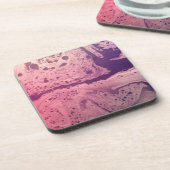 Psychedelisch Paars papier Drankjes Onderzetter (Linkerzijde)