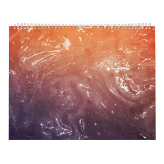 Psychedelisch papier kalender