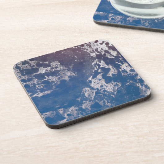 Psychedelisch papier, warm en koud onderzetter (Linkerzijde)