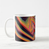  psychedelisch patroon koffiemok (Links)