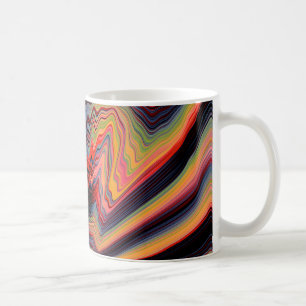  psychedelisch patroon koffiemok