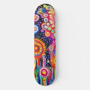 Psychedelisch Patroon Persoonlijk Skateboard