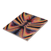  psychedelisch patroon tegeltje (Zijkant)